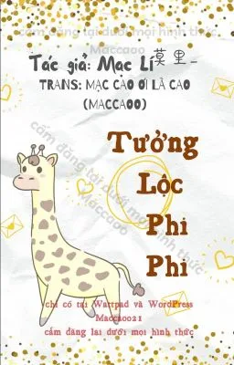 Ảnh bìa của [Đam Mỹ] Tưởng Lộc Phi Phi